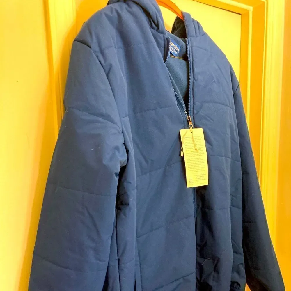 MENS CLOTHES by UKROPS / BLUE INSULATED ADULT LG/ NWT - MAKES A GREAT GIFT